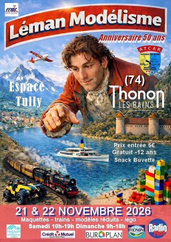 affiche THONON les BAINS, 2026